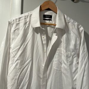 Men’s White dress shirt Nordstrom 16 1/2 34-45